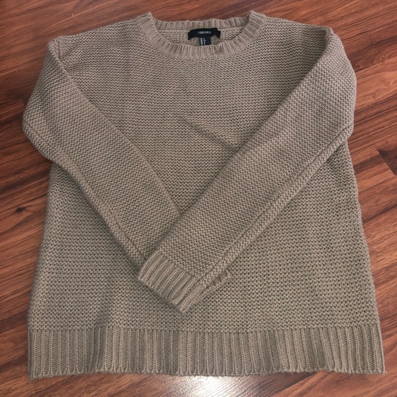 Forever 21 Sweaters - - FOREVER 21 WAFFLE SWEATER 🧇👚🧥